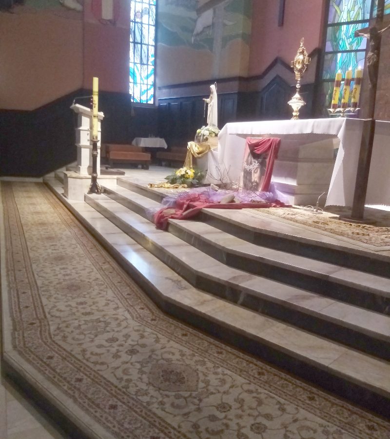 Nawiedzenie parafii przez figurę Matki Bożej Fatimskiej