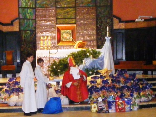 Odwiedziny św. Mikołaja