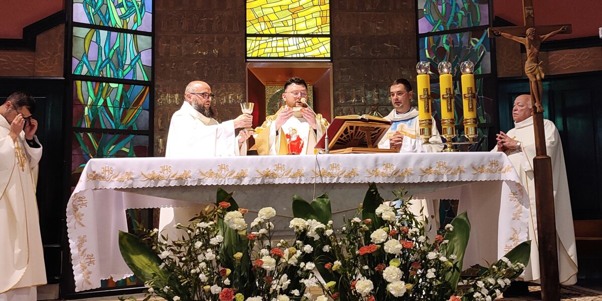 Prymicje ks. Mateusza Węgrzyna.